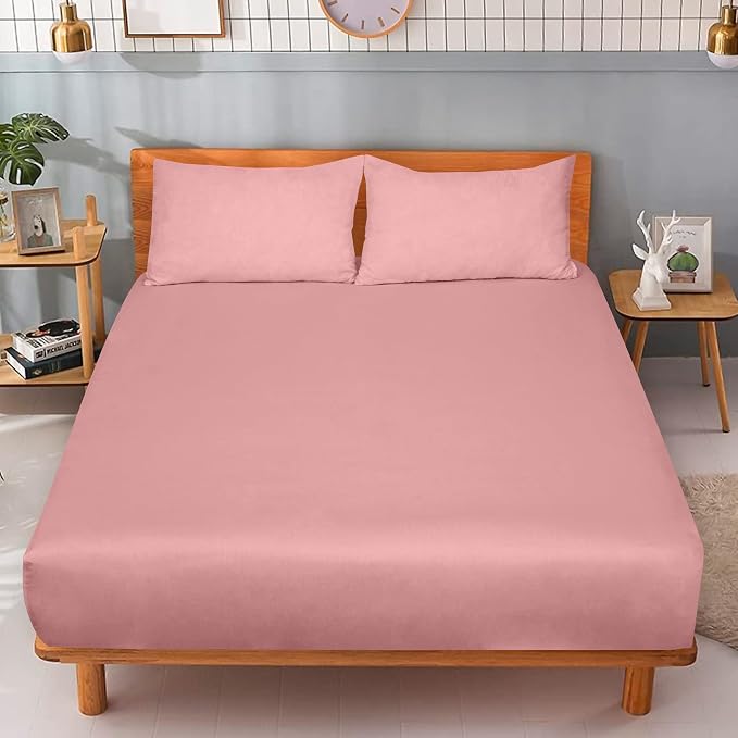 ROYALE LINENS 300 Thread Count 100% Long Staple Combed Cotton Fitted Sheet Twin - Image 9