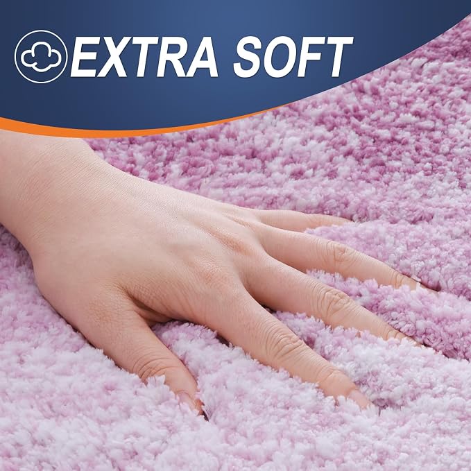 OLANLY Bathroom Rugs Mat 24x16, Extra Soft Absorbent Microfiber Bath Rugs - Image 3