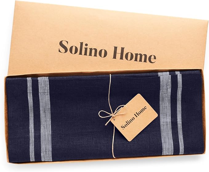 Solino Home Linen Table Runner 72 Inches Long - Image 5