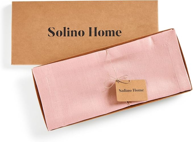 Solino Home Linen Table Runner 108 Inches Long - Image 6