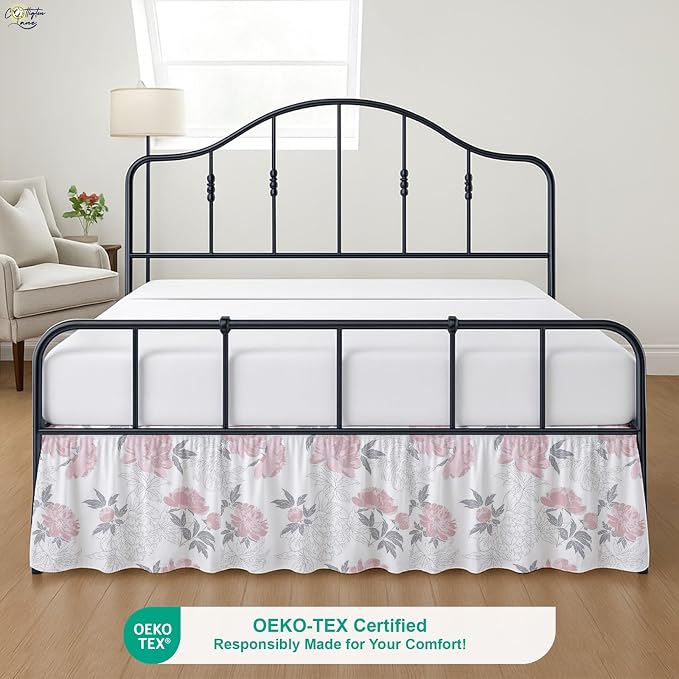 Cottington Lane Ruffled Bed Skirt Full Size - Image 2