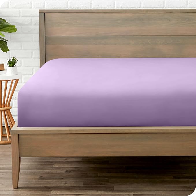 Bare Home Fitted Bottom Sheet King Size by BareHome