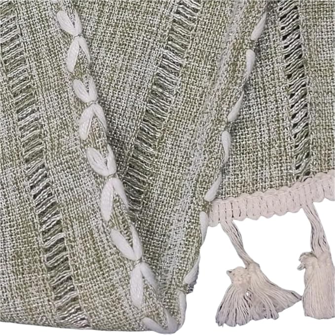 Bedside Table Cloth with Tassel Small Table Cover - Image 5