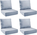Outdoor Cushion Set for Furniture Patio Furniture, UV Resistant, Water Resistant by PLANNTONNEO