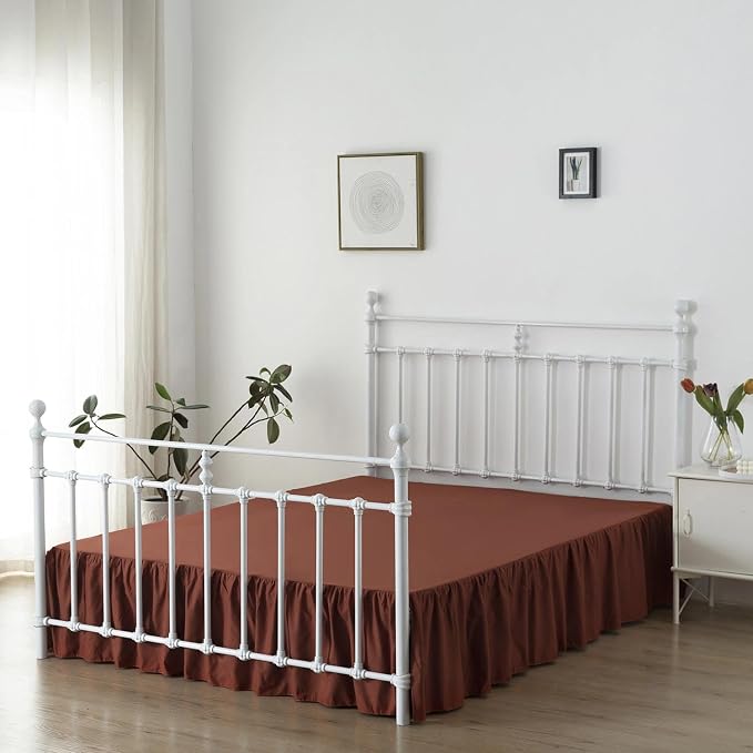 Bed Skirt Full Size Ruffled Bed Skirts - Image 3