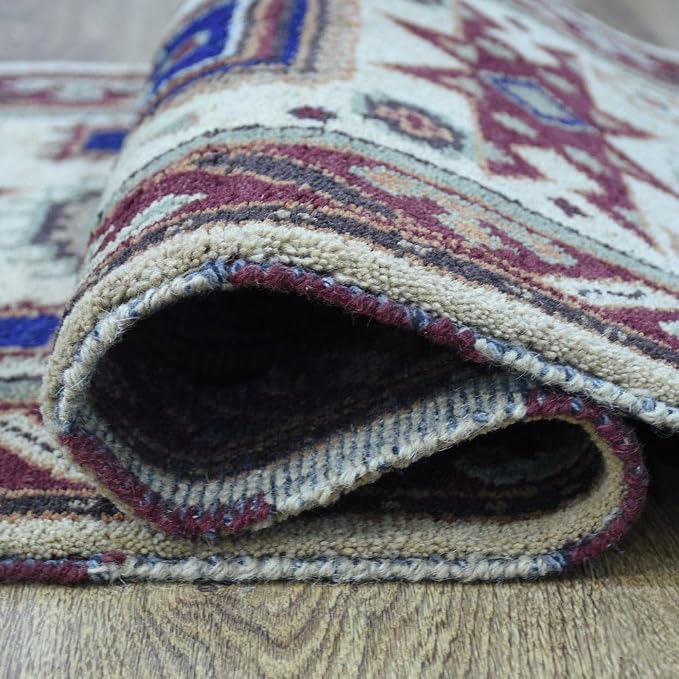 Hand Knotted Wool & Silk ECO-Friendly Oriental Area Rugs - Image 9