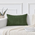 Kevin Textile 12x24 Inch Pillow Cover 1 Pack Boho Decorative Soft Striped by KevinTextile