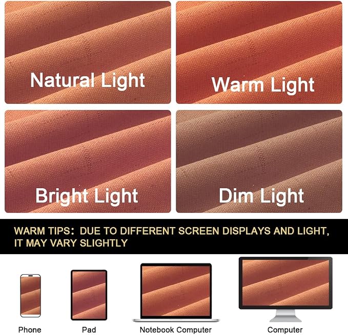PrinceDeco Blackout Curtains for Bedroom 96 Inches Long Linen Look Curtains for - Image 8