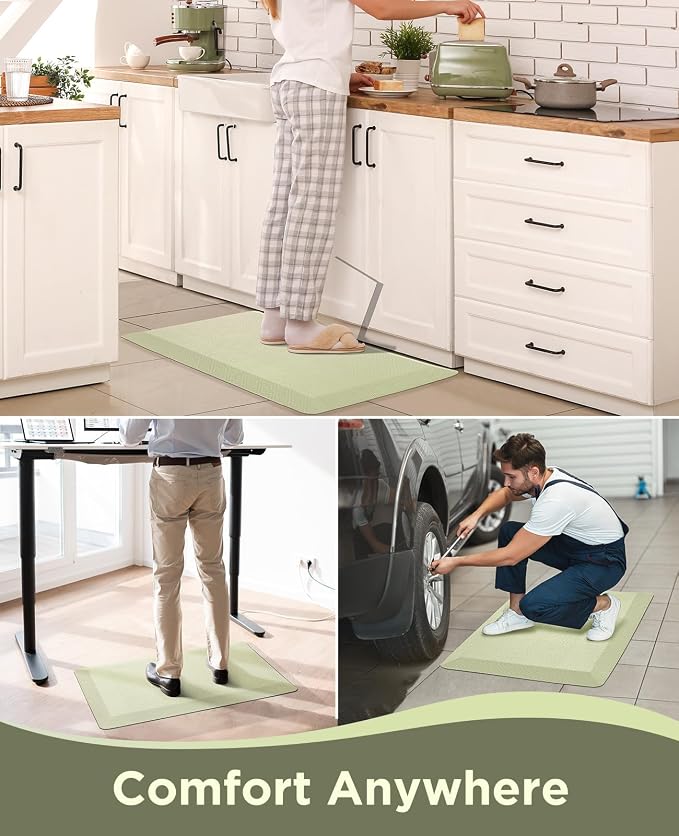 Ophanie Kitchen Mats for Floor, 3/4 Inch Thick Kitchen Rugs, Waterproof - Image 8