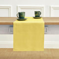 Solino Home Linen Sunshine Yellow Table Runner 120 Inches Long by SolinoHome