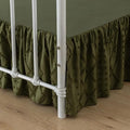 Bed Skirt Full Size Ruffled Bed Skirt by TSUTOMI