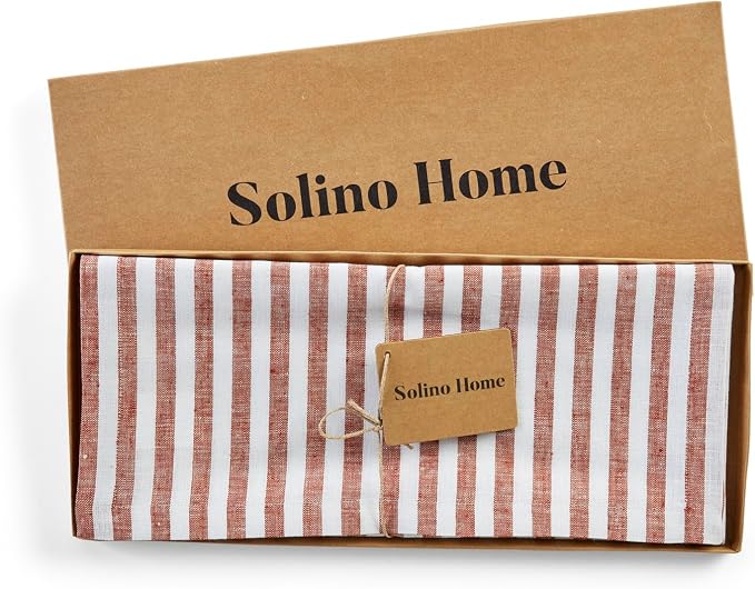 Solino Home Linen Table Runner 90 Inches Long - Image 5