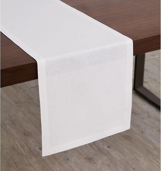 Solino Home Linen Table Runner 48 Inches by SolinoHome
