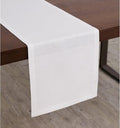 Solino Home Linen White Table Runner 108 Inches Long by SolinoHome