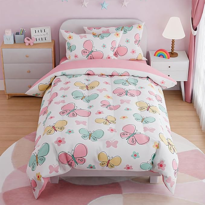SANDJEST Butterfly Full Bedding Sets by SANDJEST
