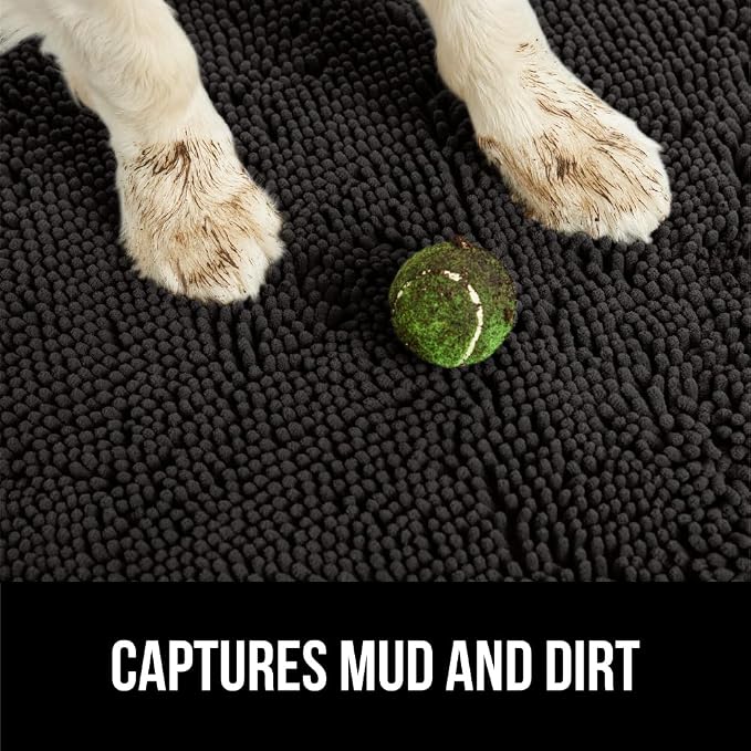 GORILLA GRIP SOAKSTOPPER Dog Door Mat, Machine Washable Rug Absorbent Doormat - Image 4