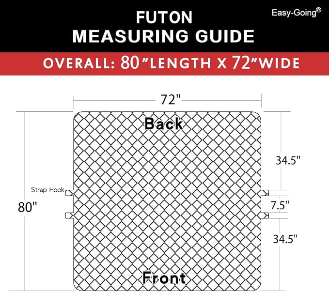 Easy-Going Futon Sofa Slipcover - Image 6