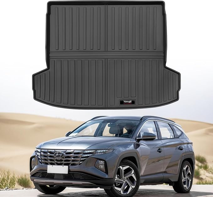 Custom Car Cargo Mats Trunk Liner All Weather TPE Protection Mat Accessories by Yonugli