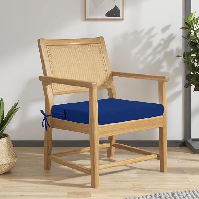 idee-home Outdoor Chair Cushions Set of 4, Dining Chair Pads - Image 5