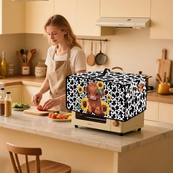 Countertop Convection Oven Cover Dust Protection Air Fryer Toaster Oven Covers - Image 3