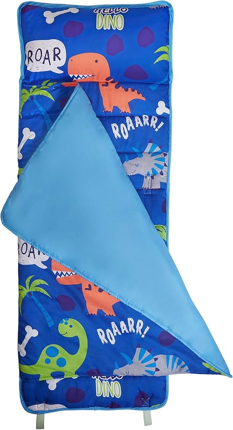 EVERYDAY KIDS Nap Mat with Removable Pillow - Image 4