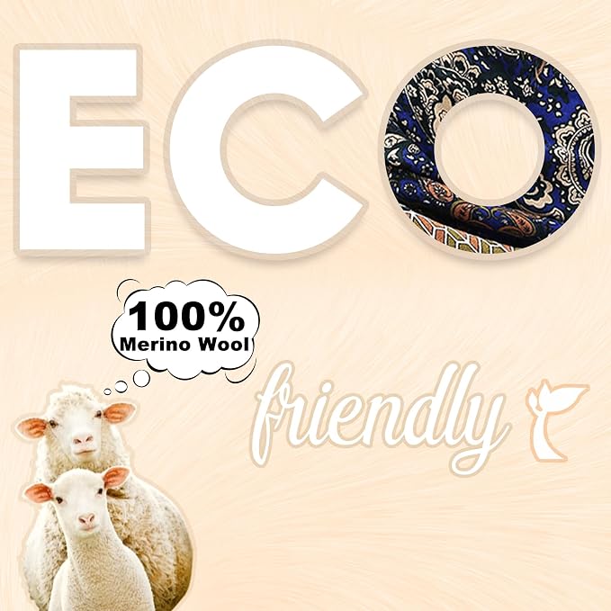 DANA XU 100% Merino Wool Pashmina Shawl - Image 2