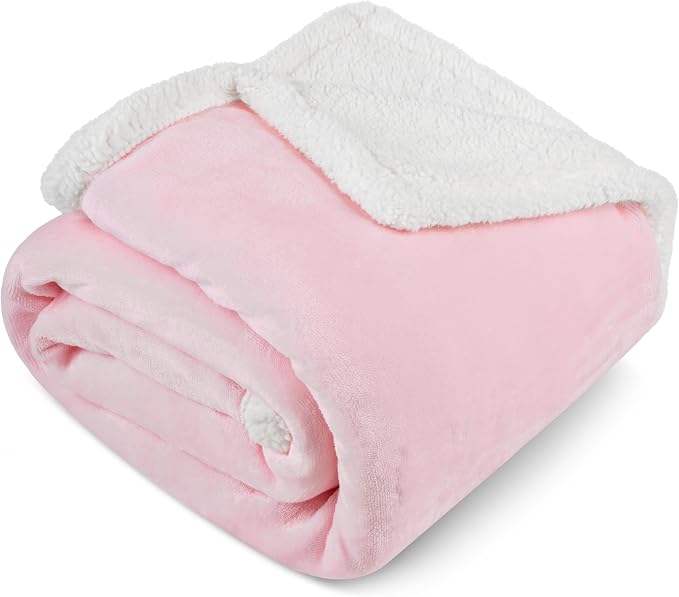 PAVILIA Sherpa Fleece Throw Blanket - Image 3