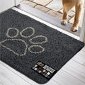 GORILLA GRIP SOAKSTOPPER Dog Door Mat, 48x30 Machine Washable Rug Absorbent by GorillaGrip
