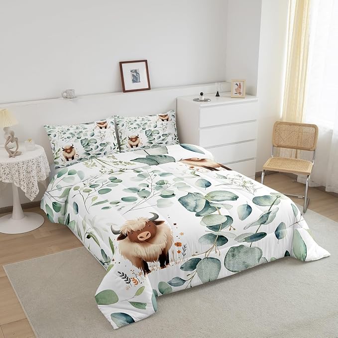 Erosebridal Boys Cartoon Animal Bedding Toddler Size - Image 3