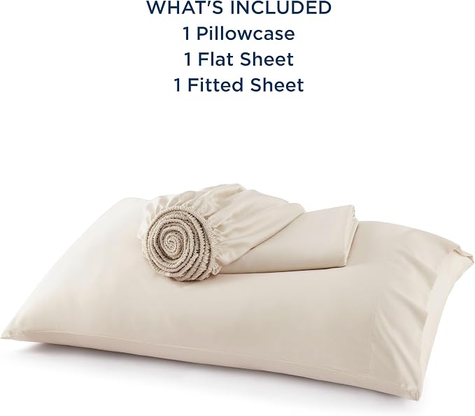 Bedsure Cooling Sheets Twin XL, Rayon Derived from Bamboo, Breathable & Soft - Image 6