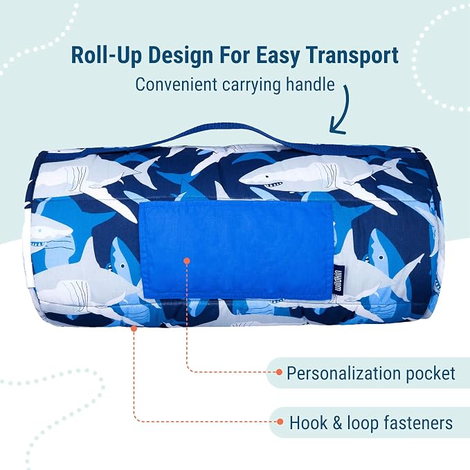 Wildkin Kids Original Nap Mat – Cozy Kids Sleep Mat - Image 4