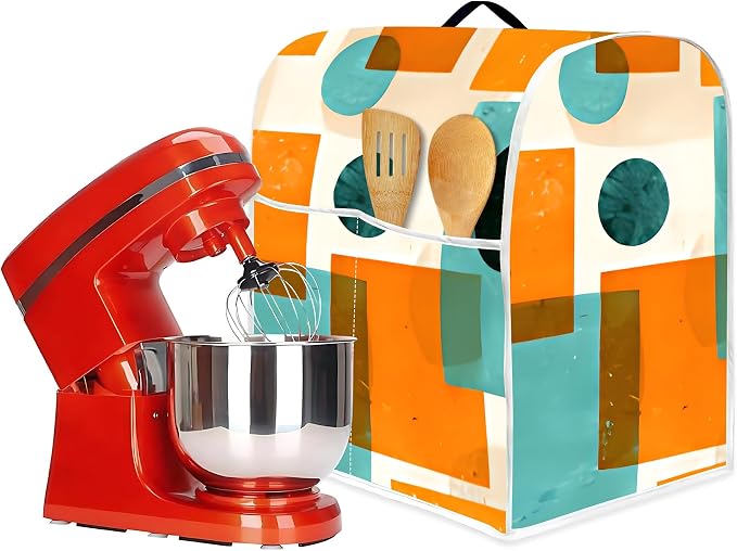Mixer Dust Cover for 6-8 Qt Stand Mixer, Cloth Cover - Image 5