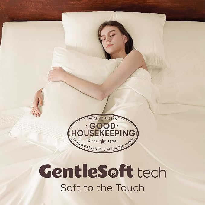 Bedsure Deep Pocket Twin Sheets Set - Image 5