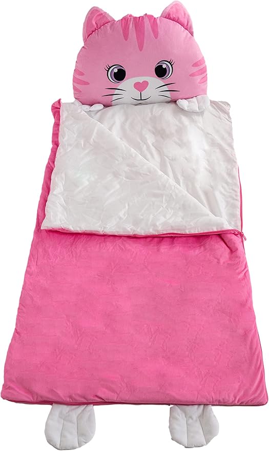 Kid's Nap Buddies Character Preschool Nap Mat, Toddler Sleeping Bag - Image 2