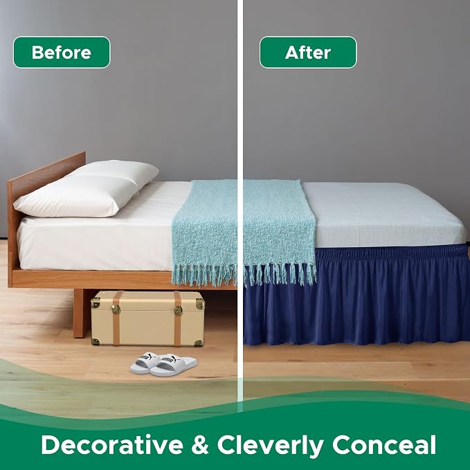 Biscaynebay Wrap Around Bed Skirts - Image 7