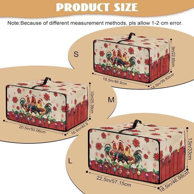 Christmas Toaster Oven Dust Cover - Image 5