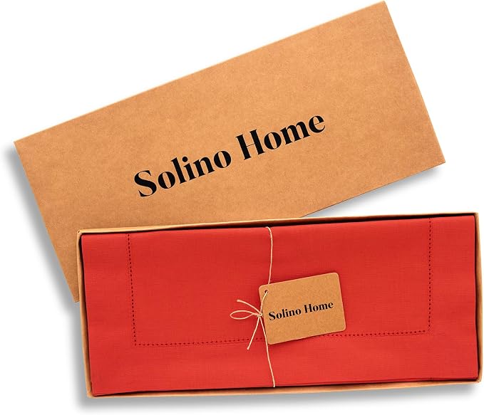 Solino Home Cotton Linen Table Runner 48 Inches - Image 5