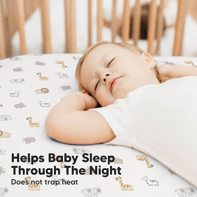 KeaBabies 2-Pack Baby Crib Sheets - Image 5