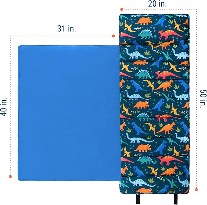 Wildkin Kids Original Nap Mat – Cozy Kids Sleep Mat - Image 5