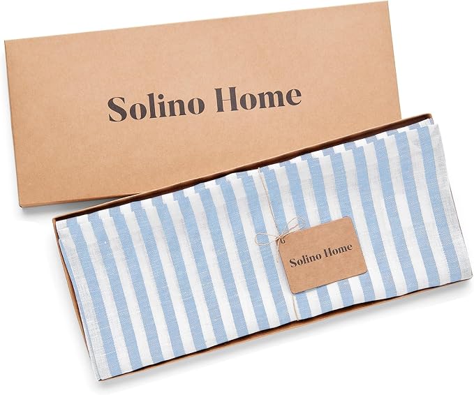 Solino Home Linen Table Runner 132 Inches Long - Image 6