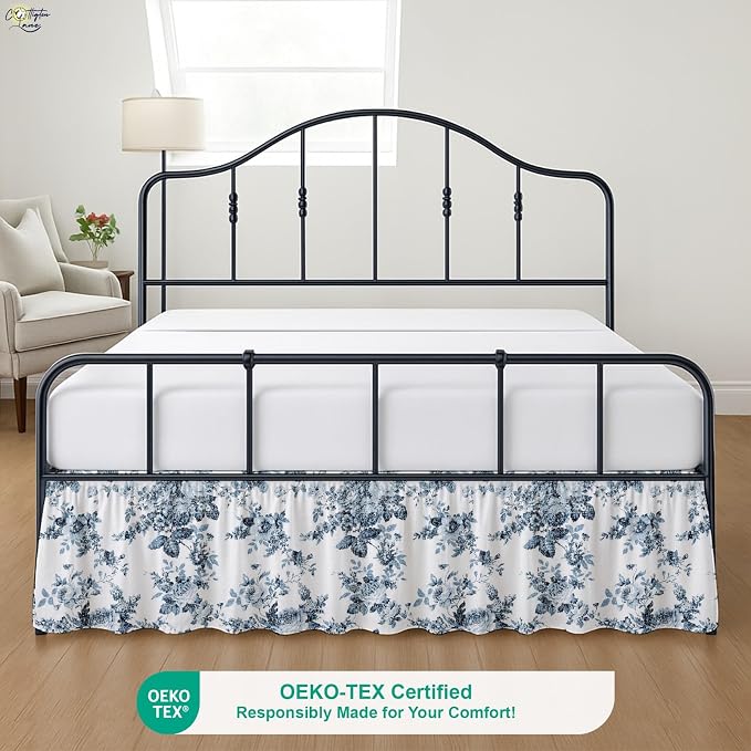 Cottington Lane Ruffled Bed Skirt King Size - Image 2