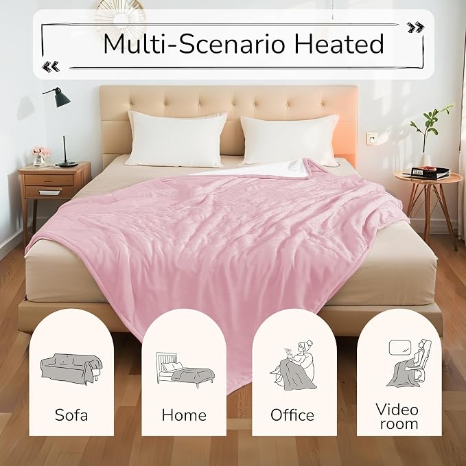 Electric Heated Blanket Queen Size 84"x90" - Image 6
