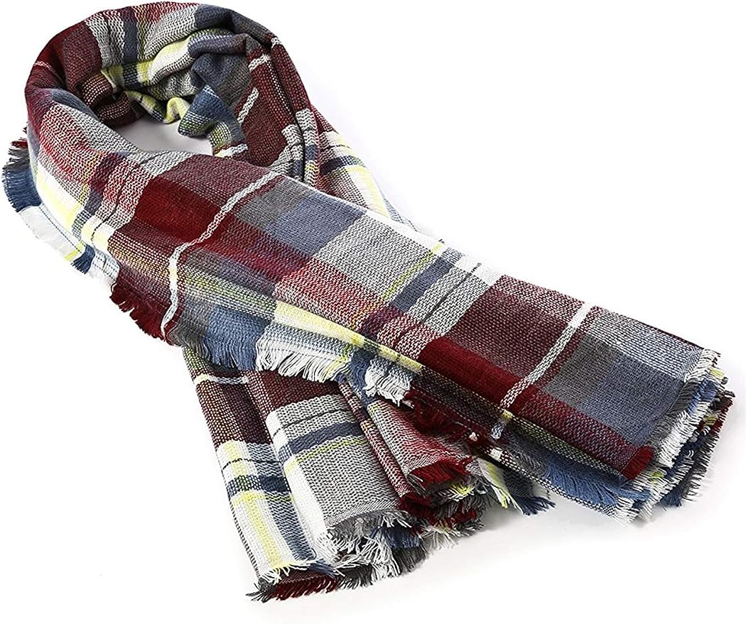 American Trends Women's Cozy Warm Winter Fall Blanket Scarf Stylish Soft Chunky - Image 6