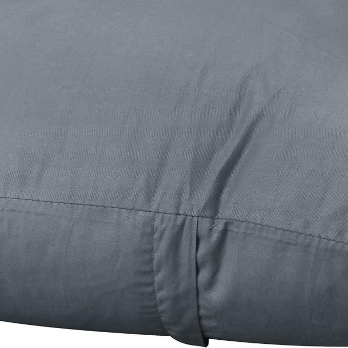 4-Pack 100% Cotton Comfortable Solid Decorative Throw Pillow Case Square - Image 7