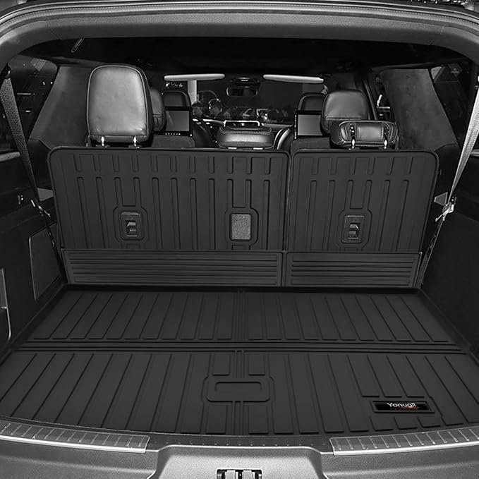 Custom for 2018-2024 Ford Expedition Max/Lincoln Navigator L Cargo Mats Trunk - Image 2