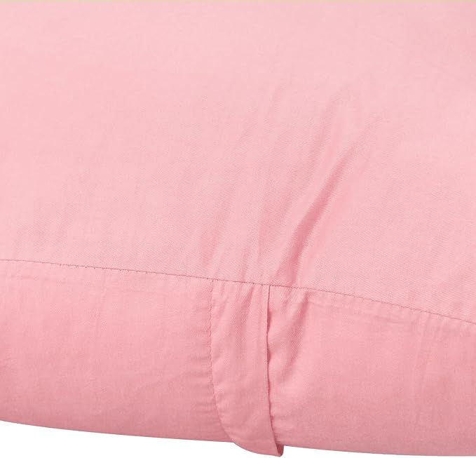 4-Pack 100% Cotton Comfortable Solid Decorative Throw Pillow Case, Thmyo Square - Image 9