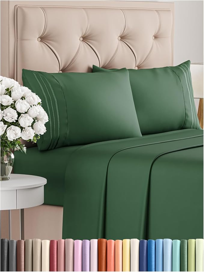 King Size 4 Piece Sheet Set by CGKUnlimited
