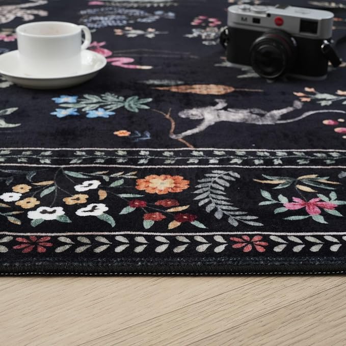 Rugcomf Runner Rug for Kitchen Rug Non Slip 2'6''x8' Washable Rugs - Image 7