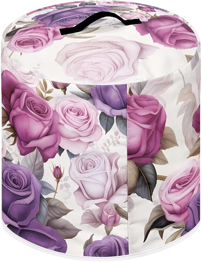 Rose Dust Cover for 8 qt Air Fryer & Pressure Cooker Kitchen Appliance - Image 2