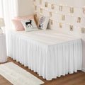 RIMELA Dorm Bed Skirt Twin XL 25 Inch Drop, Extra Long Wrap Around Elastic Bed by RIMELABedSkirt